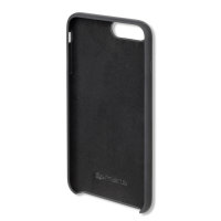 Liquid Silicone Case Cupertino for Apple iPhone SE3 / SE2 / 8 / 7 black