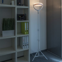Selfie Ring Light LoomiPod Floor Lamp white