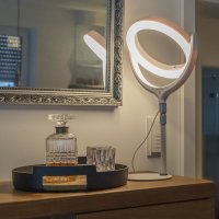 Selfie Ring Light LoomiPod Desk Lamp white