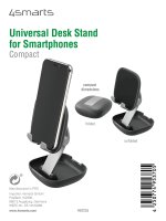 Tisch Ständer Compact für Smartphones schwarz