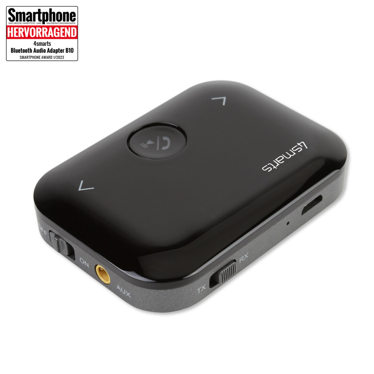 4smarts Bluetooth Audio Adapter B10, Sender und Empfänger