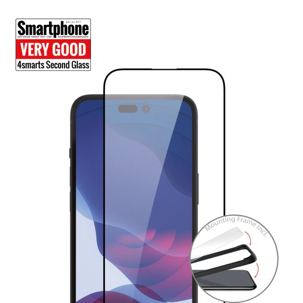 Second Glass X-Pro Full Cover with Mounting Frame for Apple iPhone 13 Pro Max