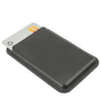 Magnetisches UltiMag Case f&uuml;r Kreditkarten mit RFID Blocker schwarz