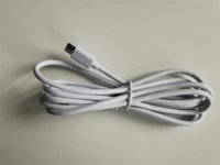 USB-A to Micro-USB Cable LinkCord 1.5m white bulk