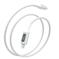 USB-C to Lightning Cable DigitCord 30W 1.5m white*MFI certified