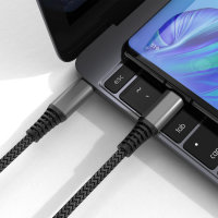 USB-C auf USB-C Kabel PremiumCord 100W 1,5m schwarz