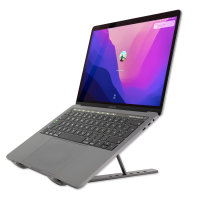Portabler Tisch St&auml;nder ErgoFix H18 f&uuml;r Laptops space grey