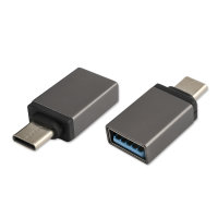 Passive Adapter USB-C to USB-A Set of 2 grey