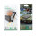Solar Powerbank TitanPack Flex 10000mAh mit Ständer und Taschenlampe schwarz / orange