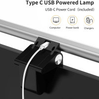 2in1 LightBar Pro MonitorLED lamp with FullHD webcam, silver
