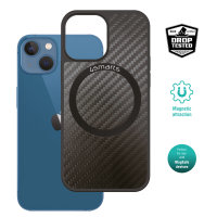 Carbon Case with UltiMag for Apple iPhone 14 Plus black