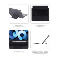 Keyboard Case Solid QWERTZ, Trackpad, Pen Holder, for Apple iPad 10.2 (2021) / iPad 10.2 (2020) / iPad 10.2 (2019)