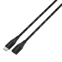 USB-C Extension Cable 60W 1.5m monochrome