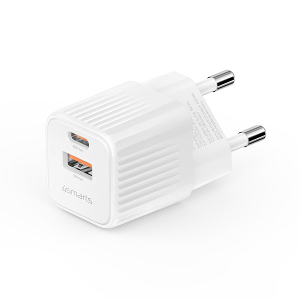 Wall Charger VoltPlug Duos Mini PD 20W white
