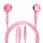 Headphones Melody Lite 3.5mm pink