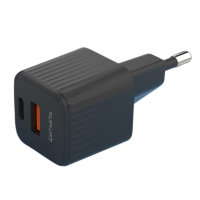 Wall Charger VoltPlug Duos Mini PD 20W black