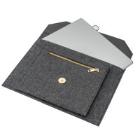 Laptop/Tablet Bag + FoldStand ErgoFix 13 Inch gray/gun