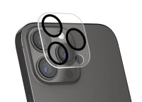 StyleGlass Kamera für Apple iPhone 14 Pro / 14 Pro Max 2er Set Metal silber + klar