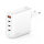 Charger GaN Flex Pro 100W 3 USB-C+1 USB-A white