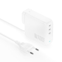 Charger GaN Flex Pro 140W 3 USB-C white