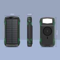 Solar Powerbank Rugged TitanPack UltiMag 20000mAh grün