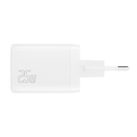 Wall Charger PDPlug Duos 25W 1C+1A white
