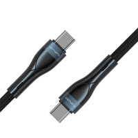USB-C auf USB-C Kabel PremiumCord 60W 1m schwarz