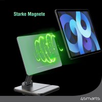 Magnetische Tablet Halterung ErgoFix Magic Fold für Apple iPad Pro 12.9 (3.Gen./4.Gen./5.Gen./6.Gen.)