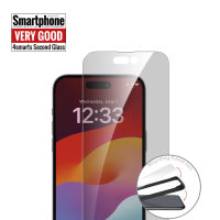 Second Glass Privacy mit Montagerahmen f&uuml;r Apple iPhone 15