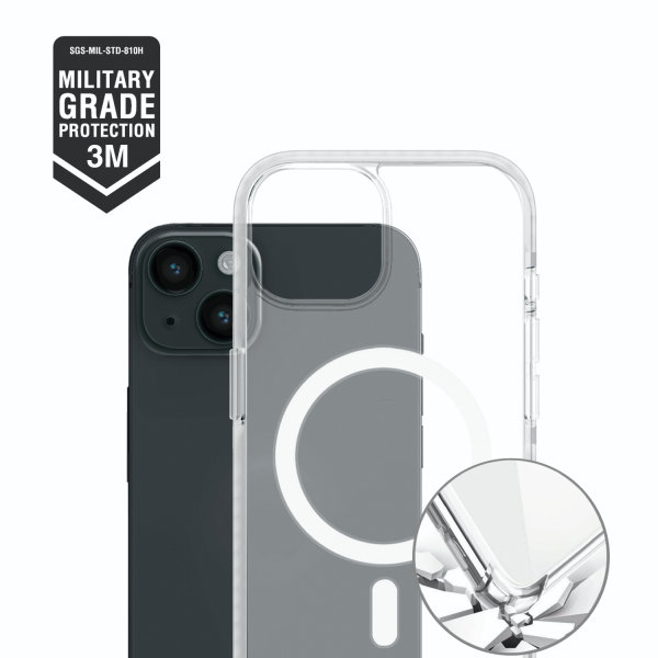 Hybrid Case Guard 3Meter Drop für Apple iPhone 15 MagSafe-kompatibel