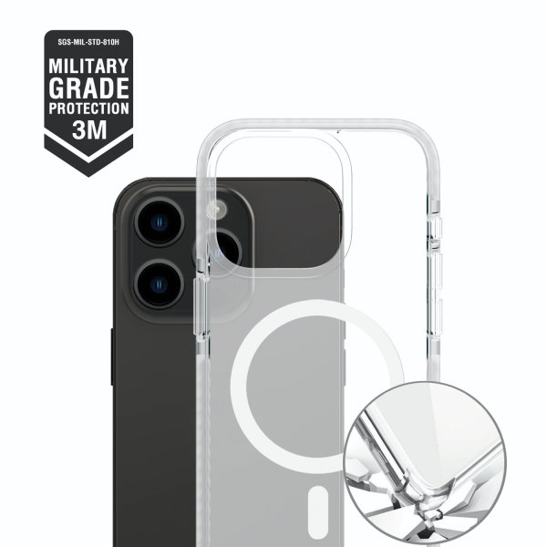 Hybrid Case Guard 3Meter Drop für Apple iPhone 15 Pro MagSafe-kompatibel