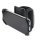 Sportarmband-Set Athlete Pro für den Unterarm mit Fahrradhalter für Smartphones bis 17, 8 cm (7 Zoll), Schwarz