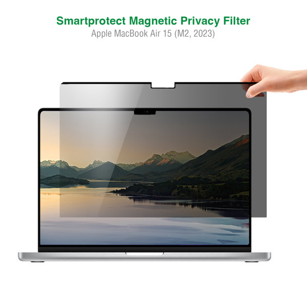 Smartprotect Magnetischer Privacy Filter für Apple MacBook Air 15 (M2, 2023)