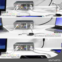Desk Charger Lucid GaN DIY MODE 210W, spacegrau