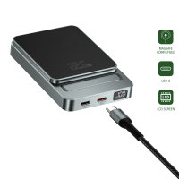Wireless Powerbank OneStyle 5000mAh MagSafe-kompatibel,...
