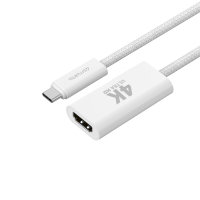 USB-C auf HDMI Kabel female 15cm weiß