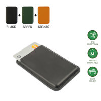 RFID Credit Card Wallet 3 color set, MagSafe-compatible
