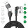 USB-C/A 540° Magnetkabel GravityCord 100W 1,8m schwarz