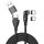 USB-C/A 540° Magnetkabel GravityCord 100W 1,8m schwarz