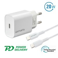 Wall Charger VoltPlug PD 20W and USB-C to USB-C Cable...