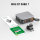 ﻿3in1 Hybrid Charger, Power Bank with integrated cables, silver