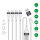 USB-C/A Multi-Charging cable 4in2 25cm, white