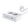 Desk Charger GaN 65W with AC sockets, white