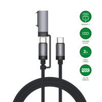 MagSafe 3 Adapter and USB-C cable ComboCord 100W 2m black