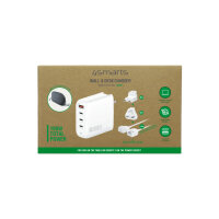 Ladegerät GaN Flex Pro 100W 3 USB-C+1 USB-A, weiß, Travel Edition