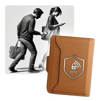 Power Bank PowerWallet 3000mAh, cognac