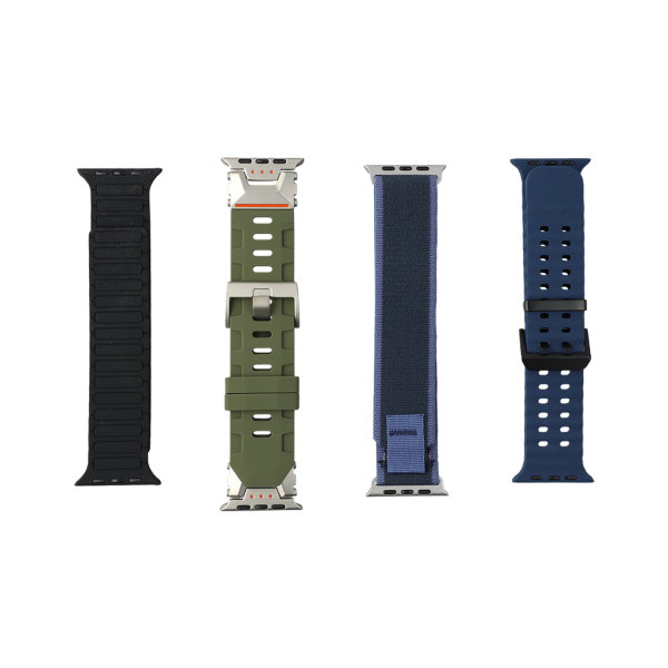 Watchband 4er Set Alpha für Apple Watch (42 / 44 / 45 / 46 / 49 mm)