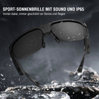 Bluetooth SoundGlasses Sport, black