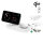 Qi2 Ladestation Trident mit Charger für Apple Watch, weiß