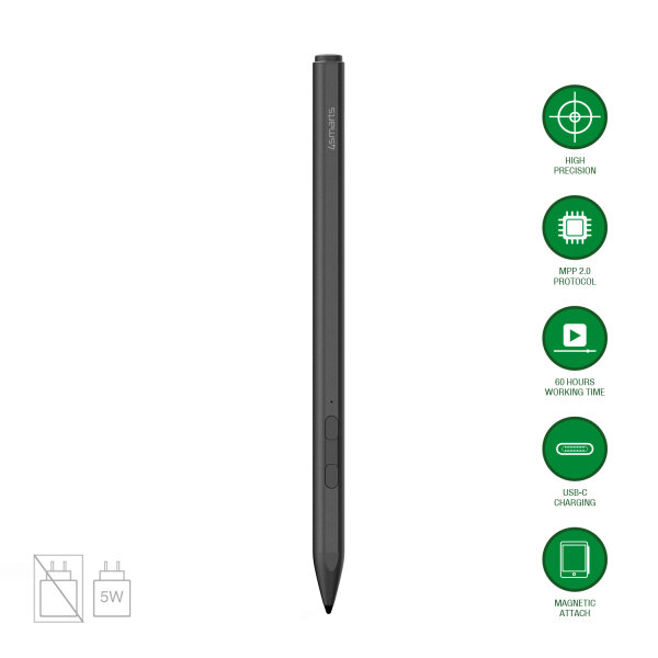 Aktiver Eingabestift MPP für Surface, schwarz
